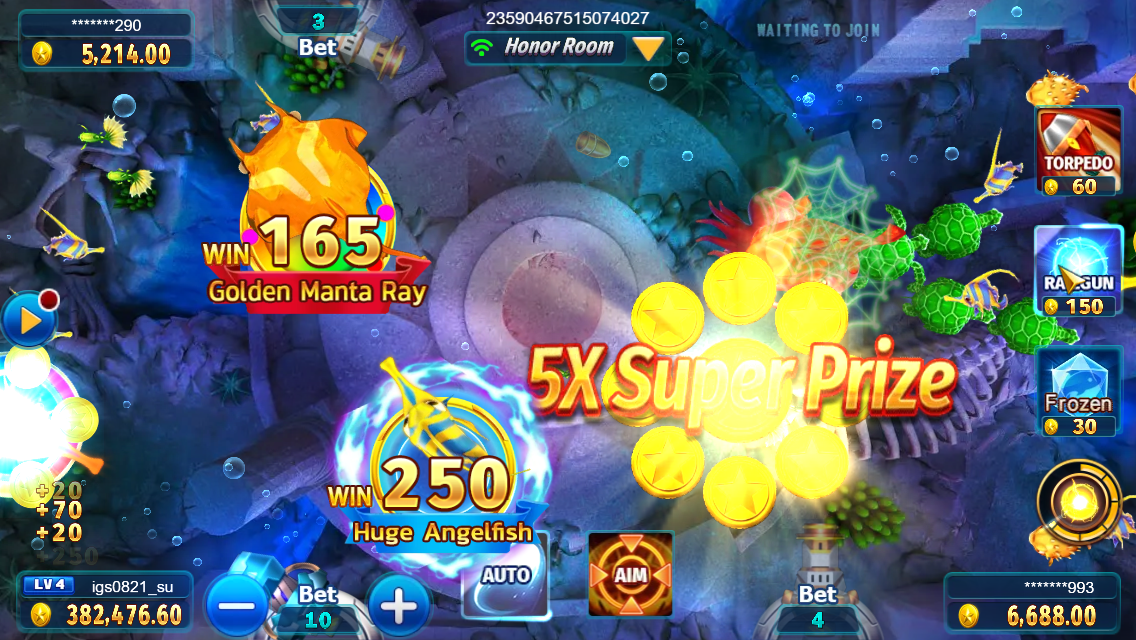 Apresentação oficial de Mega Fishing